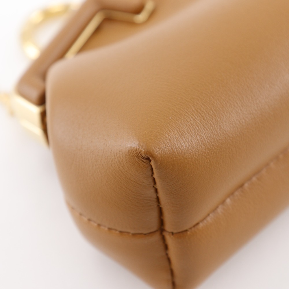 FENDI Brown Leather Shoulder Bag - Picture 6 of 16